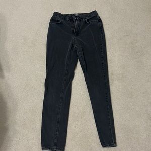 BDG urban outfitters mom high rise black jeans
